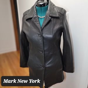 Mark New York leather jacket. Size medium.